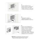 Nicho De Embutir Mármore Banheiro 30x50cm Vermelho Com Led