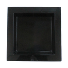 Nicho De Para Banheiro Em Resina Preto 37x37 Cm Premium – San