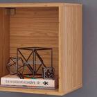 Nicho De Parede 100% Mdf Estilo Industrial C55 Freijó