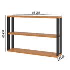 Nicho De Parede 100% Mdf Estilo Industrial F26 Freijó - Pradel