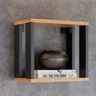 Nicho De Parede 100% Mdf Estilo Industrial F27 Freijó - Pradel