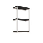 Nicho De Parede Para Quarto 3 Prateleiras Branco Com Tampo Pr