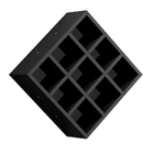 Nicho De Parede Porta Toalha Para Salão Barbearia 9 Divisões