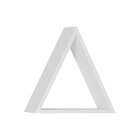 Nicho De Parede Triangular Uvim Branco