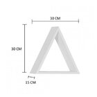 Nicho De Parede Triangular Uvim Branco