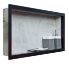 Nicho de Porcelanato Banheiros Original Cinza Pulpis 60x32cm