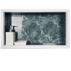 Nicho De Porcelanato Cinza Alicante Polido 60x32 Lomina