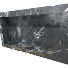 Nicho De Porcelanato Polido 40x30x10 Preto Marmorizado