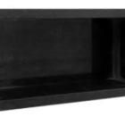 Nicho De Porcelanato Preto 50x30x10