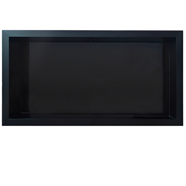 Nicho De Porcelanato Preto Banheiro Shampoo Promoção