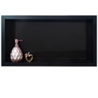 Nicho De Porcelanato Preto Nero Para Banheiro 60x32cm