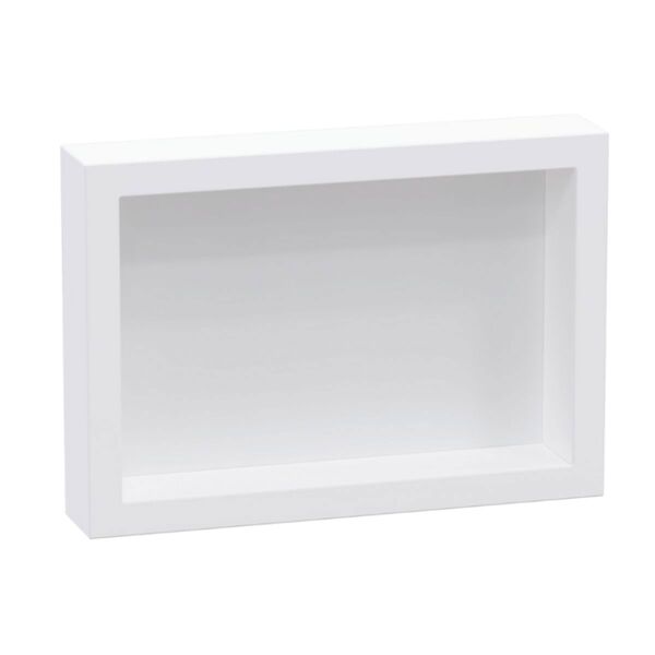 Nicho De Sobrepor Parede Multiuso Branco  28x40cm Metasul