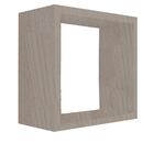 Nicho Decorativo 15x15x15 Cm Madeirado Em Mdf