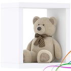 Nicho Decorativo 33cmx30cm Aquarela Branco