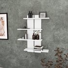 Nicho Decorativo 4 Prateleiras Movelbento Branco