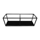 Nicho Decorativo De Parede Em Metalon C/ Prateleira Em Mdf 12