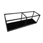 Nicho Decorativo De Parede Em Metalon C/ Prateleira Em Mdf 12