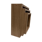 Nicho Decorativo Kit 3 Unidades Amêndoa