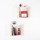 Nicho Decorativo Mdf/pinus Branco 30cm Com Suporte Invisível