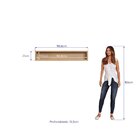 Nicho Decorativo Para Cozinha 120cm Isabelle Freijó