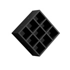 Nicho Decorativo Porta Toalha Com 9 Nichos Multiuso Glamour P