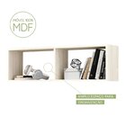 Nicho Decorativo Retangular 96cm Mdf Attuale Vanilla