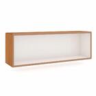 Nicho Decorativo Retangular 99cm 100% Mdf Tb157 Freijó/off Wh