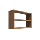 Nicho Decorativo Retangular Com Prateleira 60x40x20 Mdf Planc