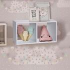 Nicho Duplo 40x20x20 Branco Em Mdf