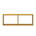 Nicho Duplo Retangular Amarelo