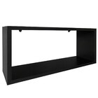 Nicho Dvd Digital Vídeo Mdf Preto 50x23x15 Coleções