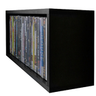 Nicho Dvd Digital Vídeo Mdf Preto 50x23x15 Coleções