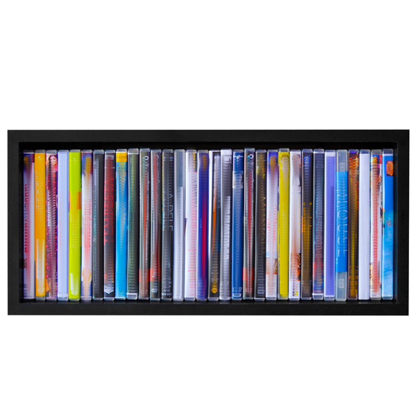 Nicho Dvd Digital Vídeo Mdf Preto 50x23x15 Coleções