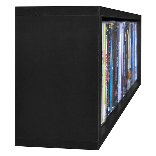 Nicho Dvd Digital Vídeo Mdf Preto 50x23x15 Coleções | Leroy Merlin