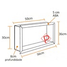 Nicho em Granito Itaunas 50x30x8