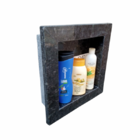 Nicho Em Granito Verde Perola 30x30x8