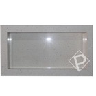 Nicho em Mármore Branco Estelar 50x30x8