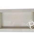 Nicho em Mármore Branco Estelar 60x30x8