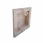 Nicho em Mármore Travertino 30x30x8