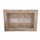 Nicho Em Mármore Travertino 40x30x8