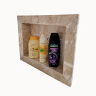 Nicho Em Mármore Travertino 40x30x8