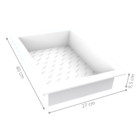 Nicho Em Plástico Injetado 40x27 Ipameri Branco