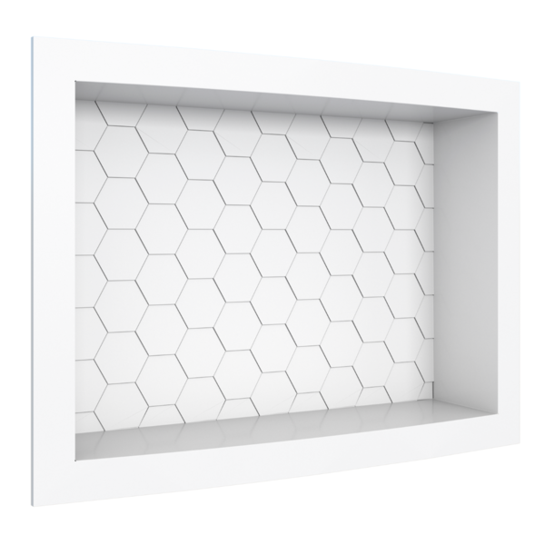 Nicho Em Plástico Injetado 40x27 Ipameri Branco