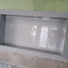 Nicho Em Porcelanato Cinza 30x60 Borda Diamante