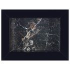 Nicho Em Porcelanato E Saboneteira - Kit Com 2 Peças (preto)