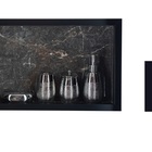 Nicho Em Porcelanato E Saboneteira - Kit Com 2 Peças (preto)