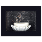 Nicho Em Porcelanato E Saboneteira - Kit Com 2 Peças (preto)