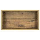 Nicho Em Porcelanato Para Banheiro Porta Shampoo - Madeirado