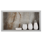 Nicho Em Porcelanato Para Banheiro Porta Shampoo - Pietra