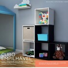 Nicho Empilhável 38x35 5x35 5 Cms Nb 355 - Preto